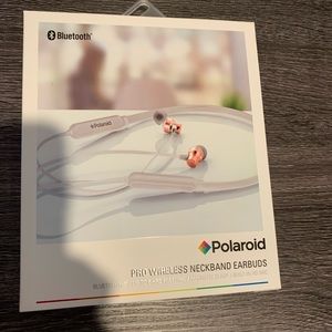 Polaroid pro wireless neckband earbuds